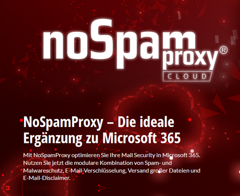 E-Mail Security Gateway: E-Mail Verschlüsselung, Anti Spam, Anti Malware und Verschicken großer Dateien